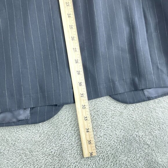 Brooks Brothers Golden Fleece Mens Pinstripe Wool Suit Jacket 44R  USA 4966 - Picture 7 of 10